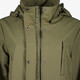 Dames parka jas donkergroen