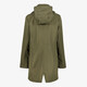 Dames parka jas donkergroen
