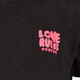 Meisjes T-shirt met backprint zwart