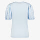 Meisjes T-shirt met hartjes pofmouwen