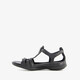 ECCO Flash leren dames sandalen zwart