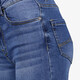 Dames denim short donkerblauw