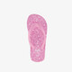 Meisjes teenslippers met smileys roze