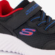 Bounder kinder sneakers zwart rood