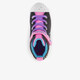 Twinkle Toes hoge meisjes sneakers met lichtjes zwart roze