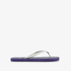 Dames teenslippers met print blauw