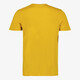 Heren T-shirt met opdruk van bergen geel