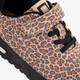 Meisjes sneakers met airzool en panterprint bruin