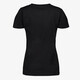 Dames T-shirt met strik zwart wit