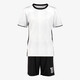 Tweedelige kinder sport set wit zwart