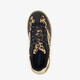 Meisjes sneakers met panterprint bruin zwart