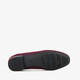 Dames loafers met gesp bordeauxrood