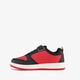 Jongens sneakers rood zwart
