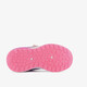 Meisjes sneakers met lichtjes in pastelkleuren