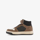 Hoge jongens sneakers bruin