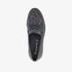 Dames loafers met panterprint details zwart