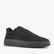 Leren heren sneakers zwart
