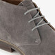 Van Beer leren heren veterschoenen grijs