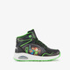 Hoge jongens sneakers met airzool zwart groen