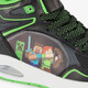 Hoge jongens sneakers met airzool zwart groen