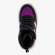 Hoge meisjes sneakers met lak zwart paars