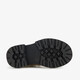 Leren meisjes veterboots goud zwart