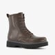 Blue Box dames veterboots bruin