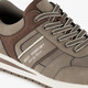 Heren sneakers beige bruin