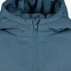 Jongens winterjas gewatteerd blauw