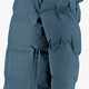 Jongens winterjas gewatteerd blauw