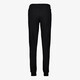 Dames trainingsbroek met paars roze biezen zwart