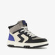 Hoge jongens sneakers zwart grijs