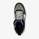 Hoge jongens sneakers zwart grijs
