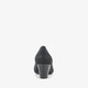 Dames pumps met H leest zwart