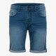 Heren denim short medium blauw