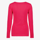 Dames shirt met lange mouwen roze