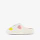 Dames pantoffels multicolor met hartjes
