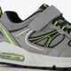 Jongens sneakers met airzool grijs groen