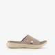 On The Go dames slippers taupe