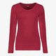 TwoDay dames shirt met lange mouwen bordeauxrood