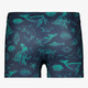 Jongens zwembroek blauw met zeedieren