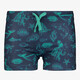 Jongens zwembroek blauw met zeedieren