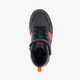 Hoge jongens sneakers zwart rood