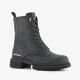 Hush Puppies dames veterboots zwart