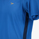 Heren voetbal T-shirt blauw