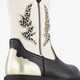 Meisjes western laarsjes zwart wit