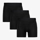 Heren boxershort 3 pack zwart
