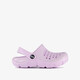 Meisjes klompen met glitters lila