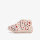 Kinder pantoffels met herfstprint beige