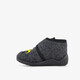 Jongens pantoffels met gele truck grijs